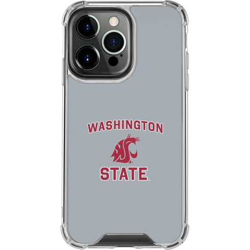 Washington State University Logo iPhone 16 Pro Clear Case